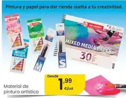 Eroski Material de pintura artistica oferta