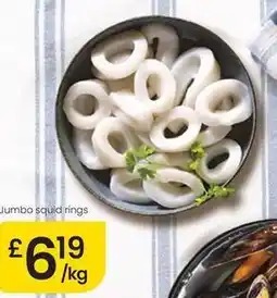 Eroski Jumbo squid rings oferta
