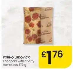 Eroski Forno ludovico - focaccia with cherry tomatoes oferta