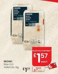 Eroski Eroski - rice d.o. valencia oferta