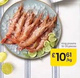 Eroski King prawns oferta