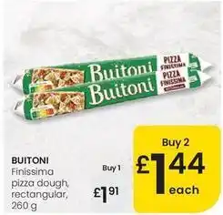 Eroski Buitoni - finissima pizza dough oferta
