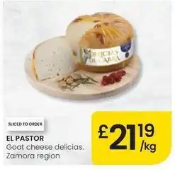 Eroski El pastor - goat cheese delicias zamora region oferta