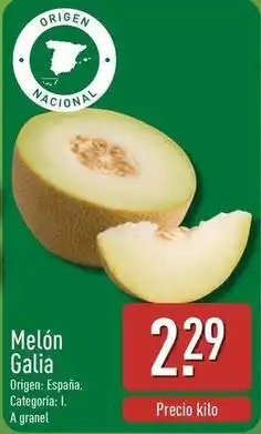 ALDI Melón oferta