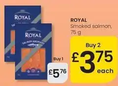 Eroski Royal - smoked salmon oferta