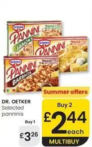 Eroski Dr oetker - selected panninis oferta
