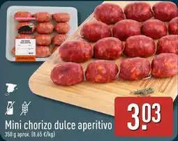 ALDI Mini chorizo dulce aperitivo 350 g aprox oferta