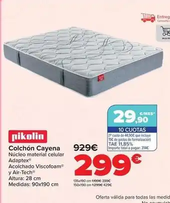 Pikolin - colchón cayena
