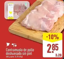 ALDI Contramuslo de pollo deshuesado sin piel 500 g aprox oferta