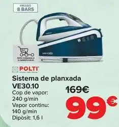 Carrefour Polti - sistema de planchado ve30.10 oferta