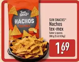 ALDI Sun snacks - nachos tex-mex sabor a queso oferta