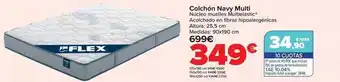 Carrefour Flex - colchón navy multi oferta