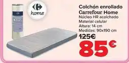 Carrefour Carrefour home - colchón enrollado oferta