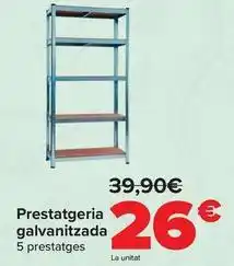 Carrefour Estantería galvanizada oferta