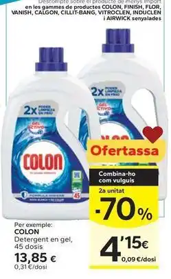 Caprabo Colon - detergent en gel oferta