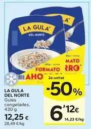 Caprabo La gula del norte - gules congelades oferta