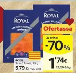 Caprabo Royal - salmo fumat oferta