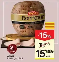 Caprabo Argal - pit de gall dindi oferta