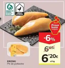 Caprabo Eroski - pit de pollastre oferta