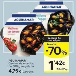Caprabo Aguinamar - gamma de musclos oferta