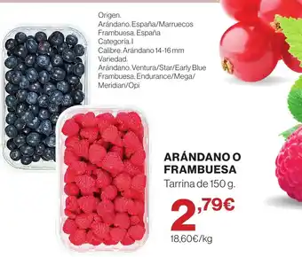 Supercor Arándano o frambuesa oferta
