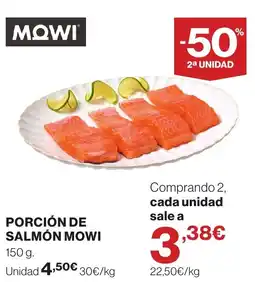 Supercor Mowi porción de salmón oferta