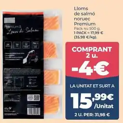 La Sirena Premium - lloms de salmó noruec oferta