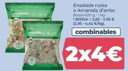 La Sirena Ensalada russa o amanida d'arros oferta