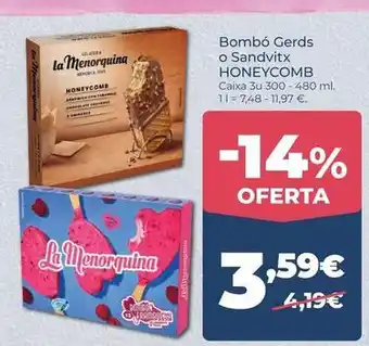 La menorquina - bombó gerds o sandvitx