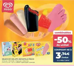 La Sirena Frigo - seleccio gelats infantils oferta