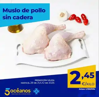 5 Océanos Promocion valida oferta