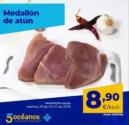 5 Océanos Medallon de atun oferta