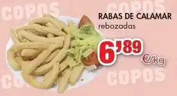 Congelados Copos Rabas de calamar oferta