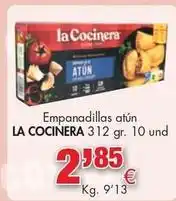 Congelados Copos La cocinera - empanadillas atún oferta