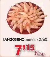 Congelados Copos Langostino cocido oferta