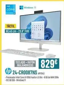 PCBox Hp - 24-cr0087ns 13143 oferta