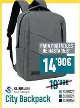 PCBox Subblim - city backpack oferta