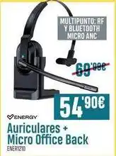PCBox Energy - auriculares + micro office back oferta