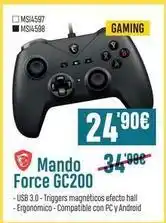 PCBox Msi - mando force gc200 oferta