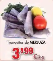 Congelados Copos Tronquitos de merluza oferta