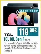 PCBox Tcl - 10l gen 4 tcl210 oferta
