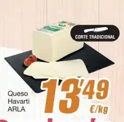 Economy Cash Arla - queso havarti oferta