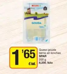 Economy Cash Spar - queso gouda tierno en lonchas oferta