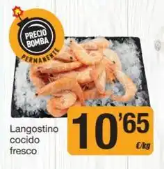 Economy Cash Langostino cocido fresco oferta