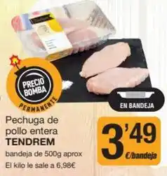 Economy Cash Tendrem - pechuga de pollo entera oferta