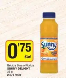 Economy Cash Sunny delight - bebida blue o florida oferta