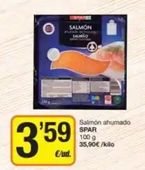 Economy Cash Spar - salmon ahumado oferta