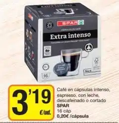Economy Cash Spar - cafe en capsulas intenso oferta