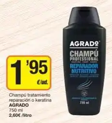 Economy Cash Agrado - champu tratamiento reparacion o keratina oferta
