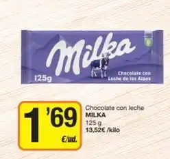 Economy Cash Milka - chocolate con leche oferta